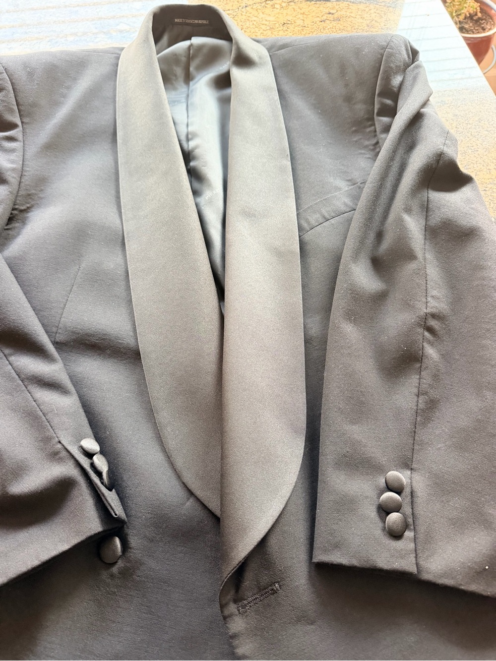 Pierre Balmain Black Collar Blazer Jacket